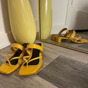 Rag and Bone Yellow Sandals